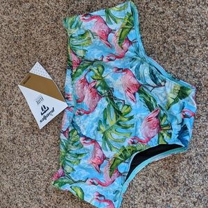 Men's Phelps Flamingo 14cm Brief.  Size 34.